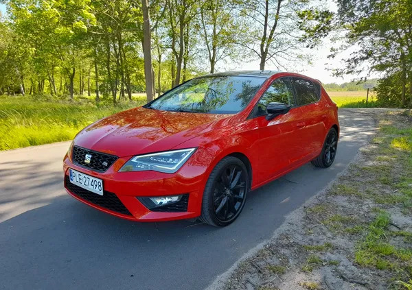 samochody osobowe Seat Leon cena 45000 przebieg: 190325, rok produkcji 2014 z Włodawa